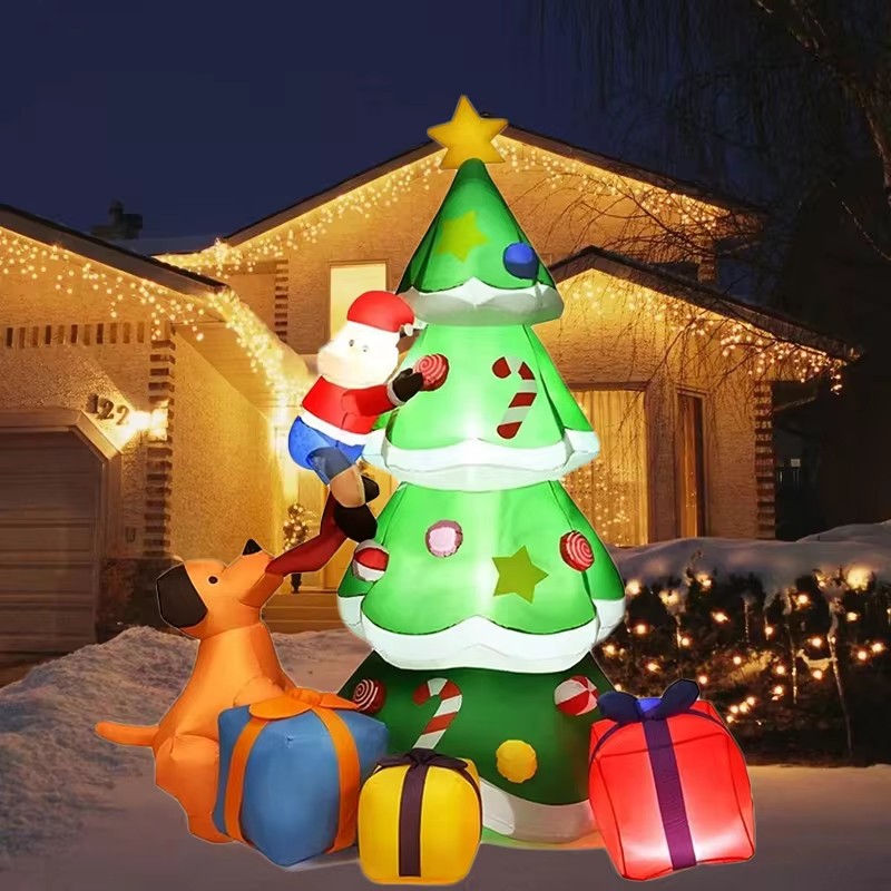 Sapin de Noël Gonflable Modèle - Xmas Outdoor Lighting Decorations avis et prix