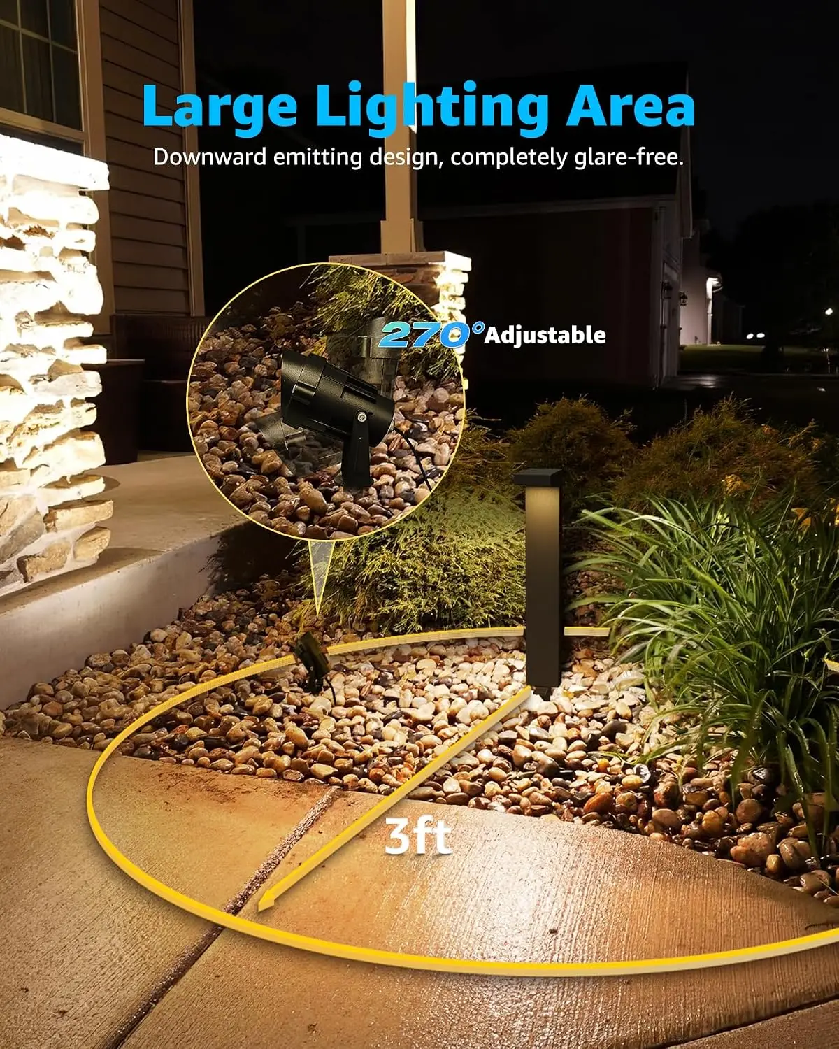 Kit d'éclairage paysager LED b - Outdoor Lighting Kits Low Voltage avis et prix