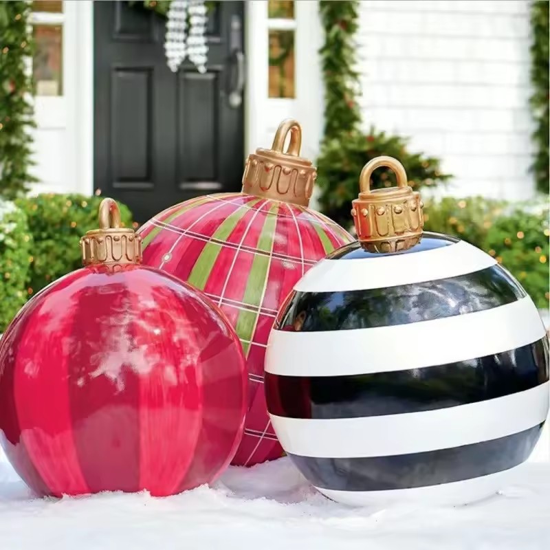 Boule gonflable décorative de  - Xmas Outdoor Lighting Decorations avis et prix