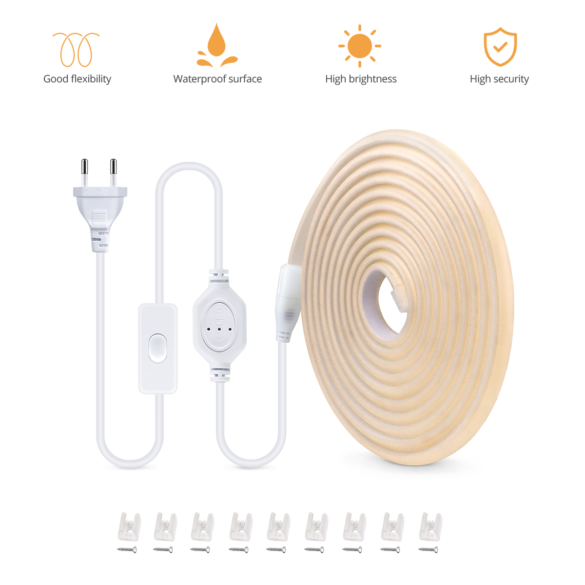 Bande lumineuse LED COB 110V 2 - Outdoor Lighting Youtube avis et prix