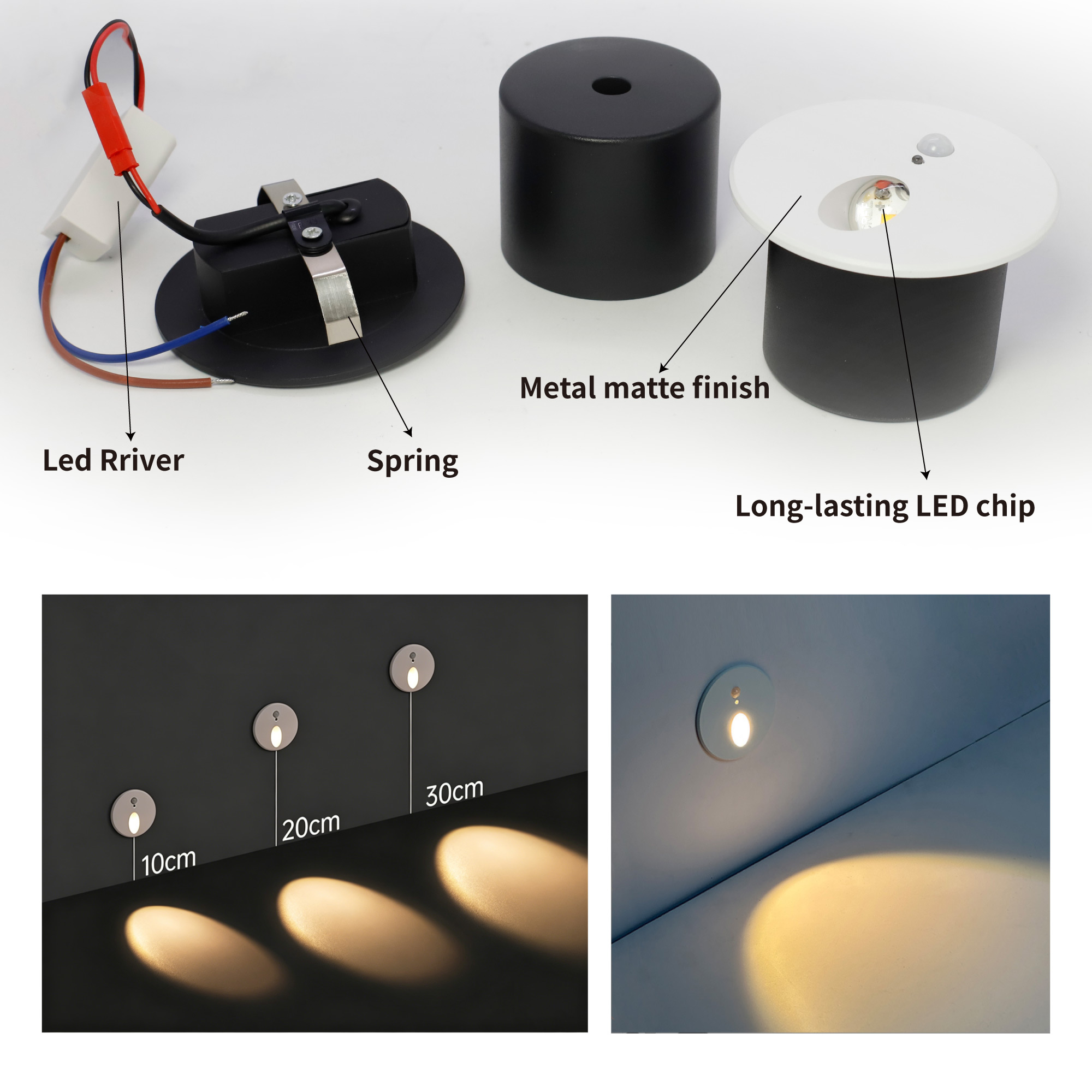 Encastré LED étape et escalier - Deck Step Light avis et prix