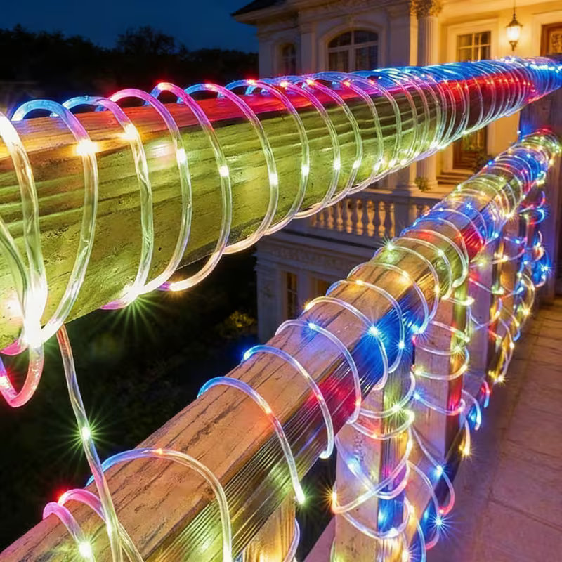 Guirlandes solaires 50/100 LED - Outdoor Lighting Youtube avis et prix