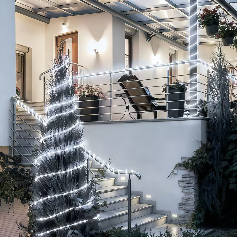 Guirlandes solaires 50/100 LED - Outdoor Lighting Youtube avis et prix