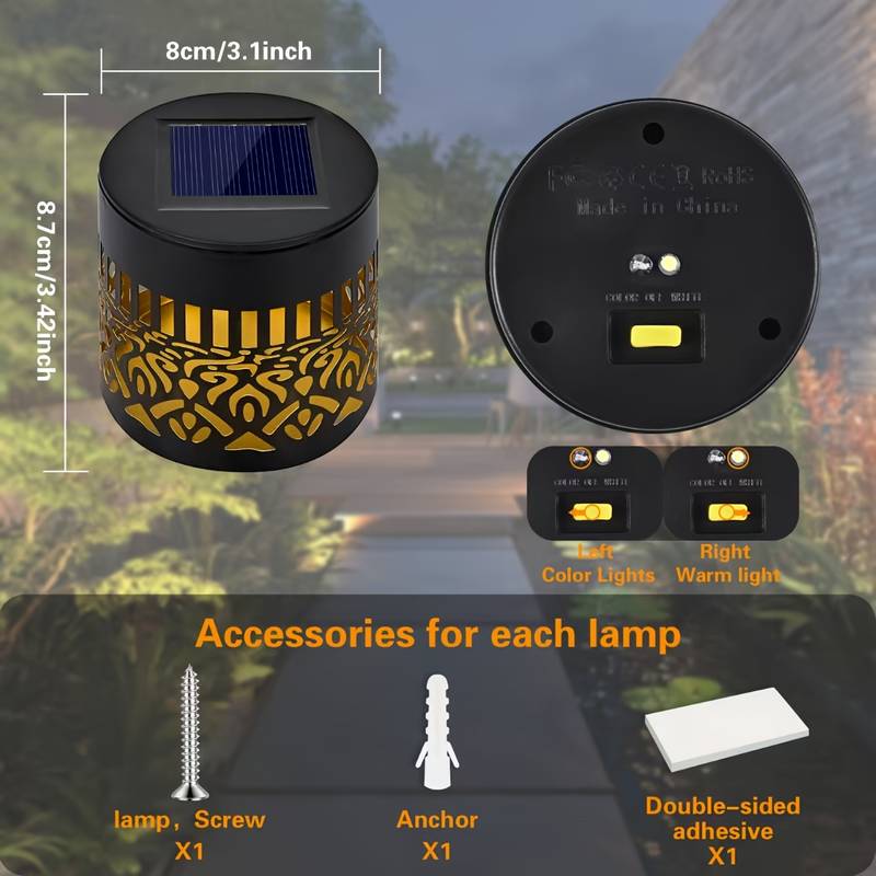 Lot de 2 lampes solaires de ja - Outdoor Lighting Driveway avis et prix