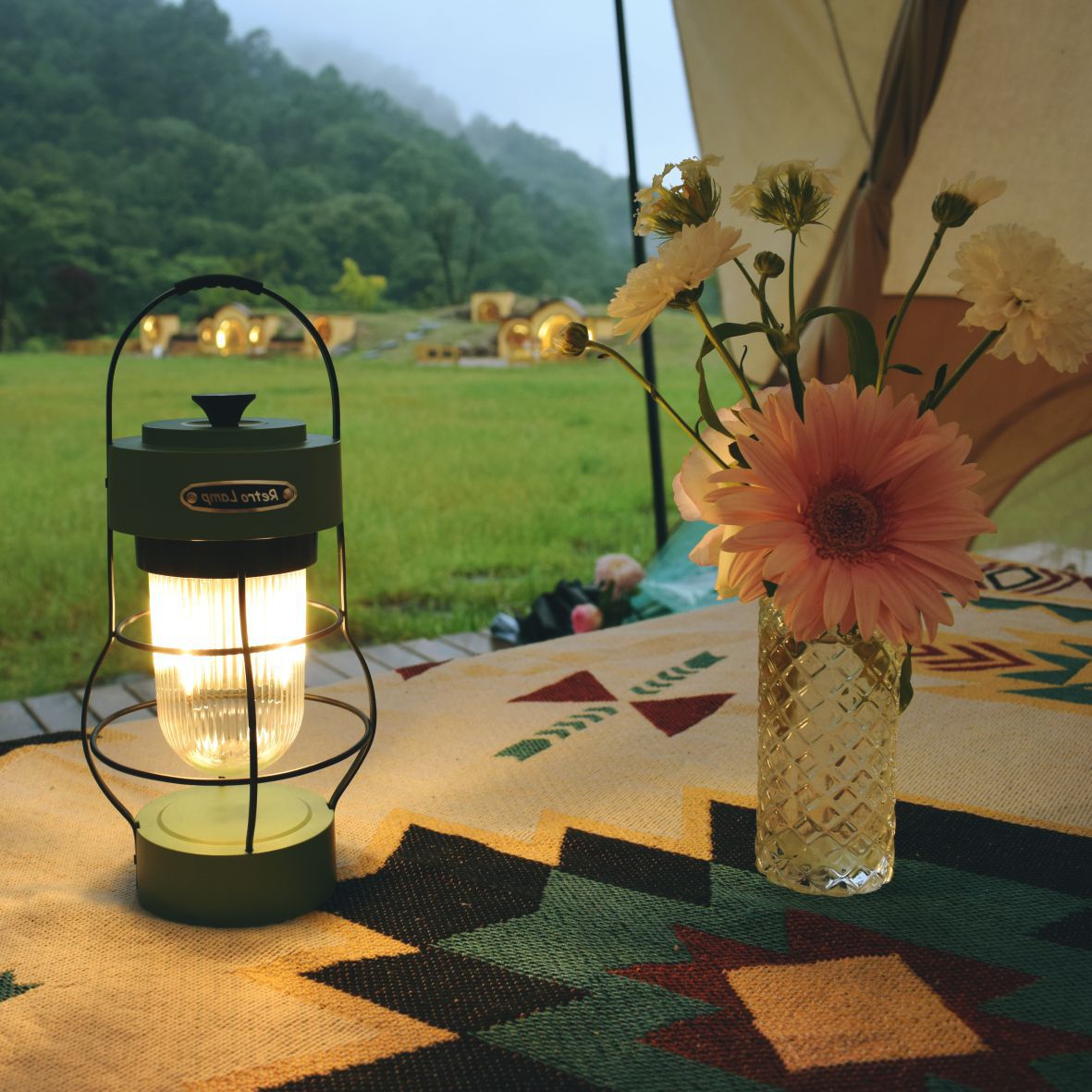 Lanterne de camping LED rechar - Outdoor Lighting Accent avis et prix