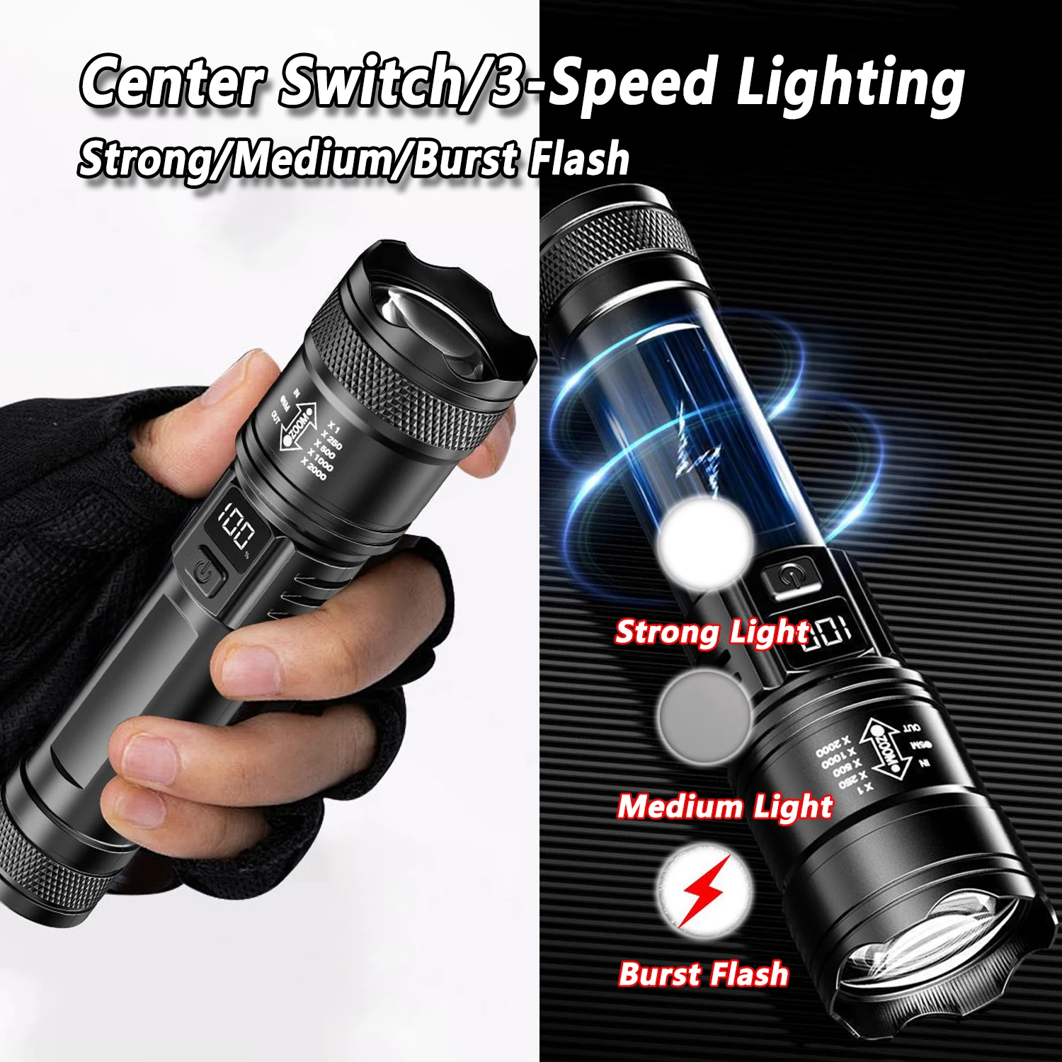 Lampe de poche LED Ultra lumin - Outdoor Lighting B&Q avis et prix
