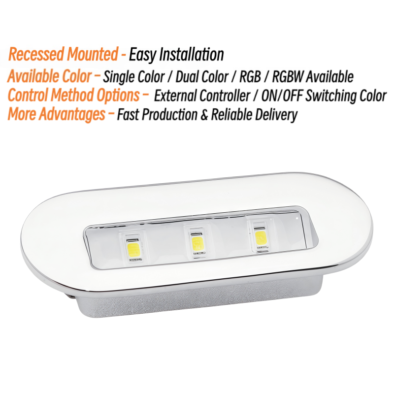 Lumière de courtoisie LED 3W 1 - Deck Step Light avis et prix