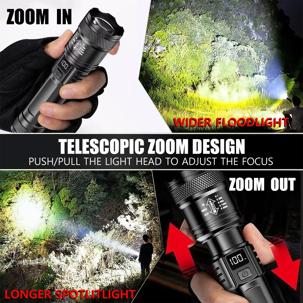 Lampe torche LED rechargeable  - Outdoor Lighting B&Q avis et prix