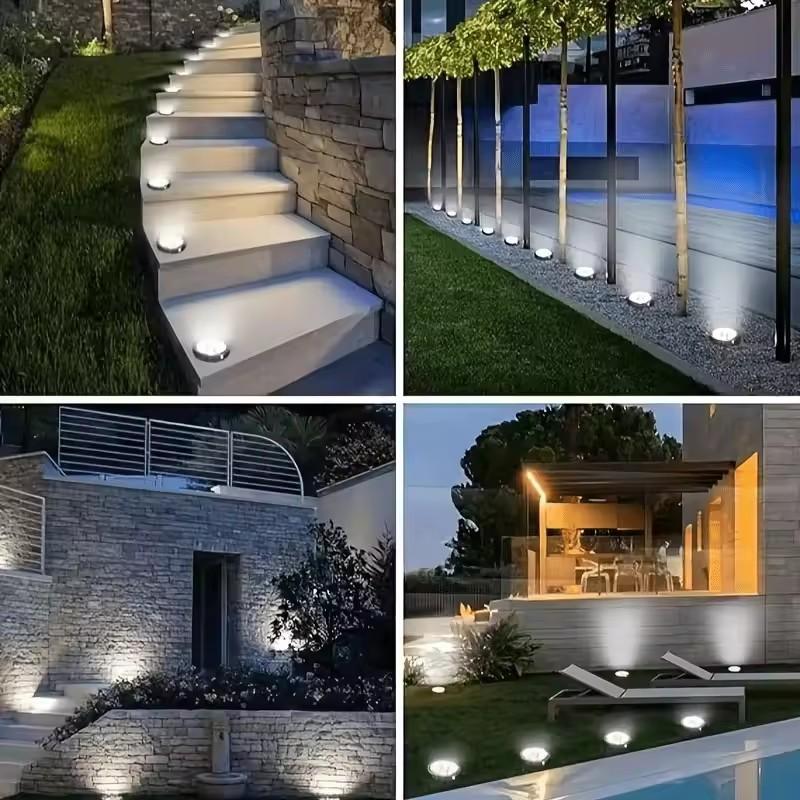 Lampe solaire à disque IP68 ét - Deck Step Light avis et prix