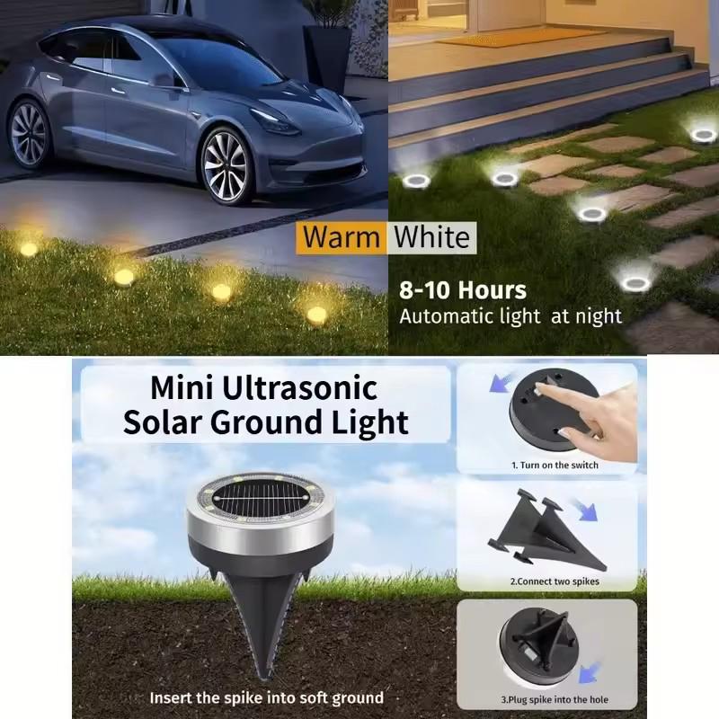 Lampe solaire à disque IP68 ét - Deck Step Light avis et prix