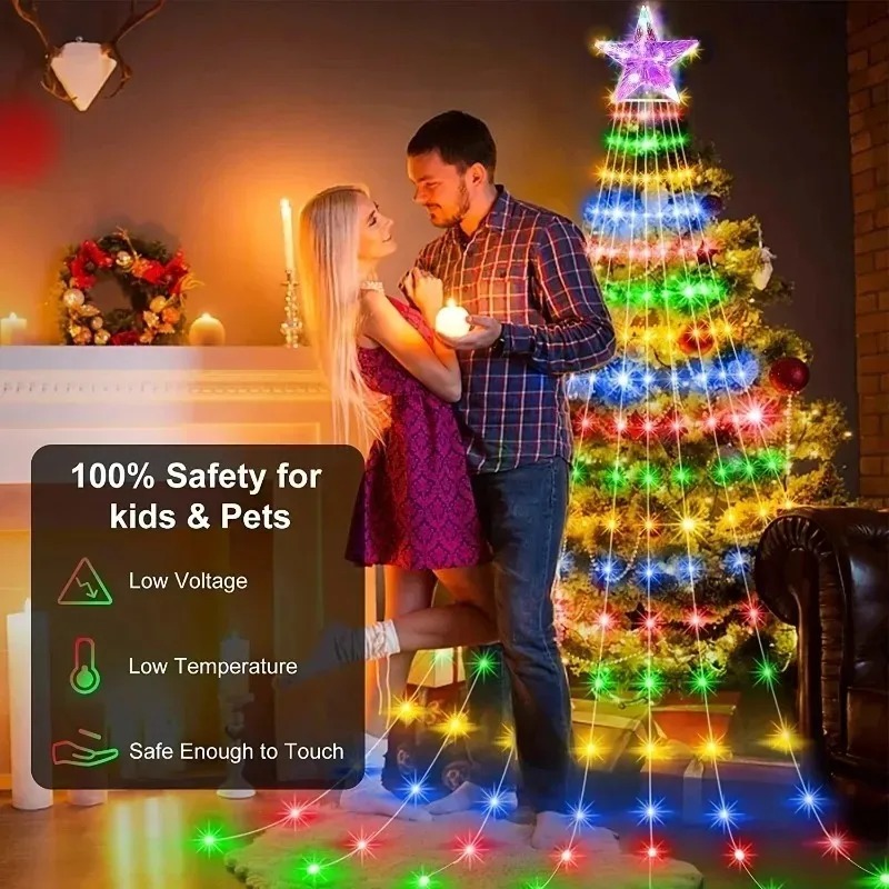 Guirlande lumineuse USB 200 LE - Xmas Outdoor Lighting Decorations avis et prix