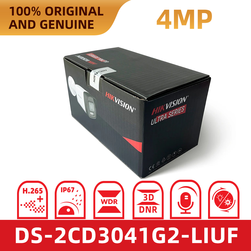 Caméra IP Bullet PoE Hikvision - Outdoor Lighting No Electricity avis et prix
